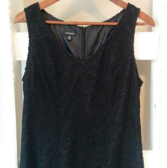 Nine West Black Dress, Size 10 - Picture 4 of 10